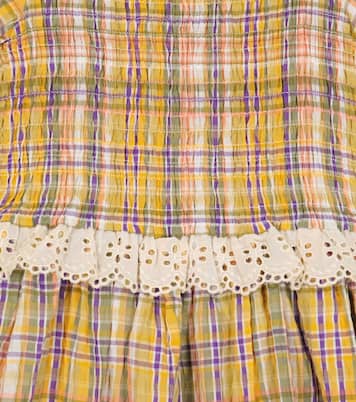 Andrea checked seersucker dress | The New Society