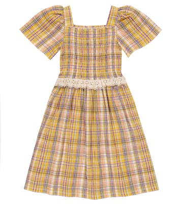 Andrea checked seersucker dress | The New Society