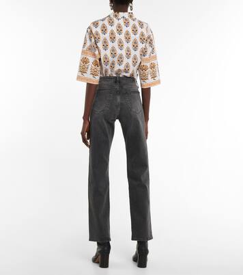 High-Rise Boyfriend Jeans Knoxx | AG Jeans