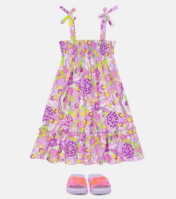 Floss floral cotton dress | Vilebrequin Kids