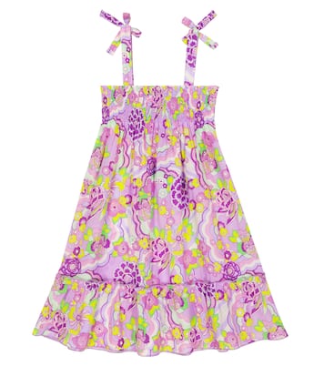 Floss floral cotton dress | Vilebrequin Kids