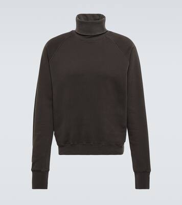 Cotton turtleneck sweater | Les Tien