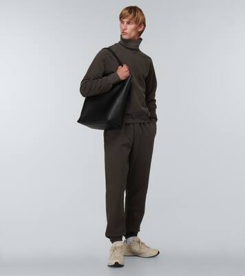 Cotton turtleneck sweater | Les Tien