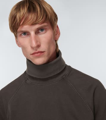 Cotton turtleneck sweater | Les Tien