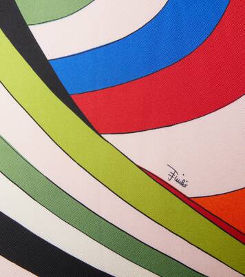 Kissen aus Seiden-Twill | Pucci