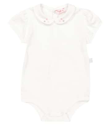 Baby cotton jersey onesie | Il Gufo