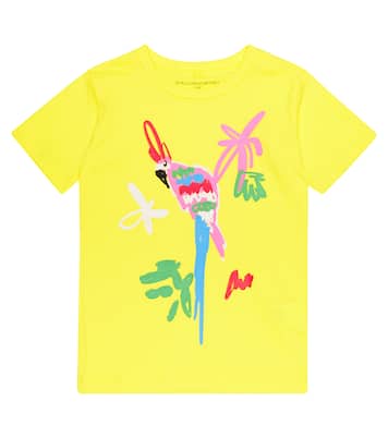 Printed cotton jersey T-shirt | Stella McCartney Kids
