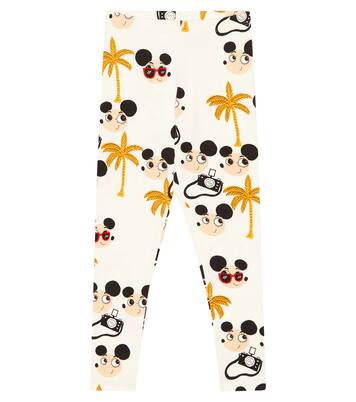 Leggings in cotone con stampa | Mini Rodini