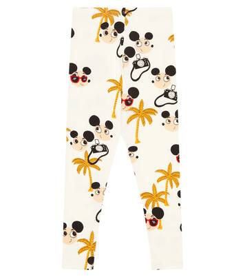 Leggings in cotone con stampa | Mini Rodini