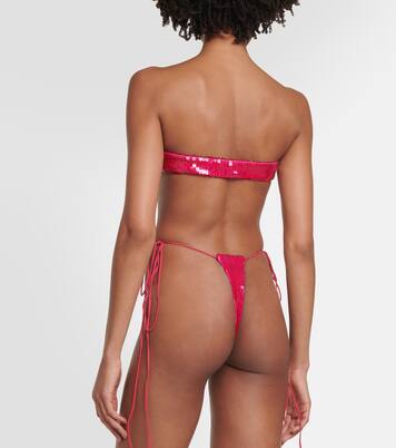 Culotte de bikini à sequins | LaQuan Smith