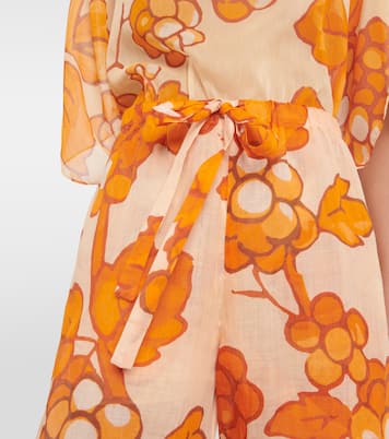 Pantalon imprimé en ramie | Etro