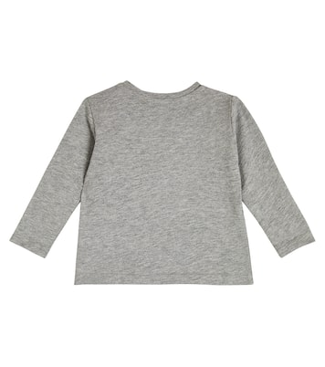 Baby - T-shirt in jersey di cotone con logo | Versace Kids