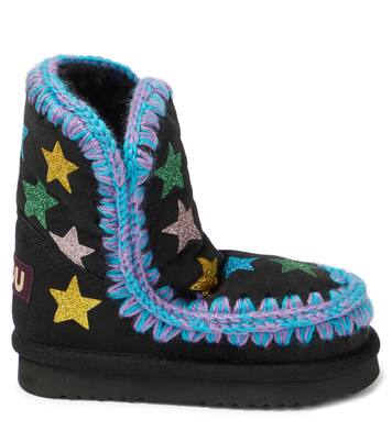 Printed suede boots | Mou Kids