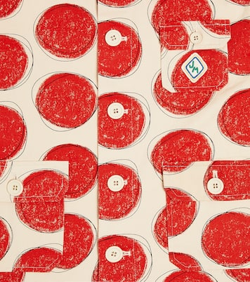 Red Dot cotton jacket | Jellymallow