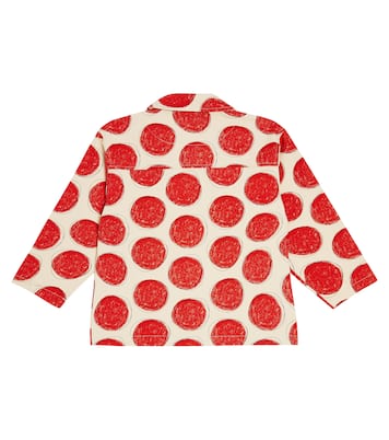 Red Dot cotton jacket | Jellymallow