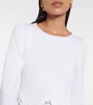 Pull en coton | Oscar de la Renta
