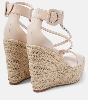 Chocazeppa Spikes 120 espadrille wedges | Christian Louboutin