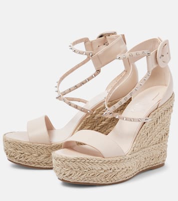 Chocazeppa Spikes 120 espadrille wedges | Christian Louboutin