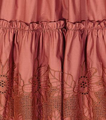 Christina embroidered cotton dress | C'era Una Volta