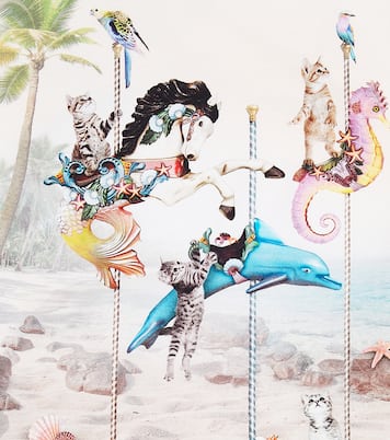 Rayah printed cotton-blend top | Molo