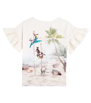 Rayah printed cotton-blend top | Molo
