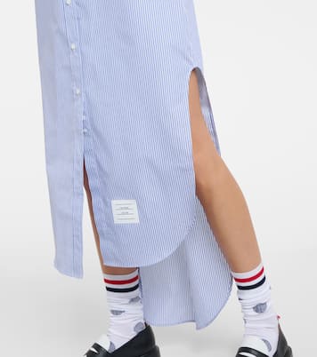 Hemdblusenkleid aus Baumwolle | Thom Browne