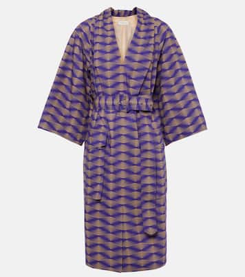 Bedrucktes Midikleid aus Baumwollpopeline | Dries Van Noten