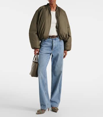 Mules Portofino 55 aus Bouclé | Gianvito Rossi