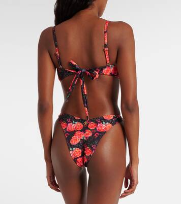 Culotte de bikini Lenny à fleurs | Bananhot