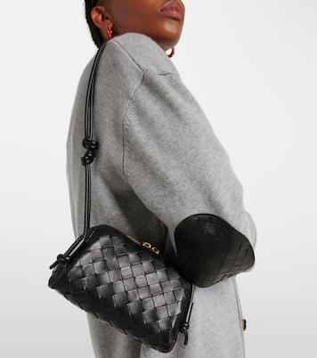 Pochette Concert Mini en cuir Intrecciato  | Bottega Veneta