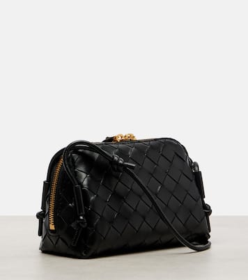 Pochette Concert Mini en cuir Intrecciato  | Bottega Veneta