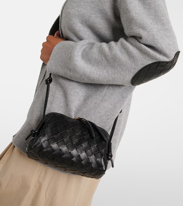 Pochette Concert Mini en cuir Intrecciato  | Bottega Veneta