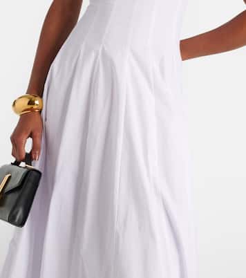 Maxikleid Wells aus Baumwollpopeline | Staud