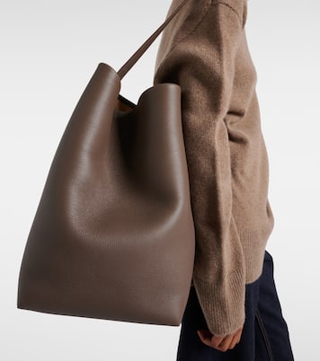 N/S Park Large leather tote bag | The Row
