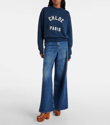 Sudadera de algodón con logo | Chloé