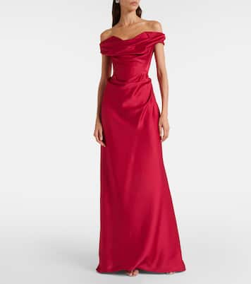 Robe Nova Cocotte aus Satin | Vivienne Westwood