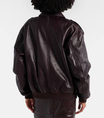 Chaqueta Viper de piel | The Frankie Shop