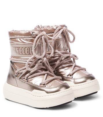 Junior Park metallic snow boots | Moon Boot Kids