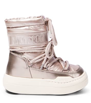 Junior Park metallic snow boots | Moon Boot Kids