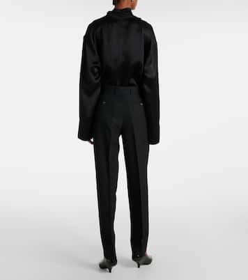 Gerade Low-Rise-Hose | Toteme