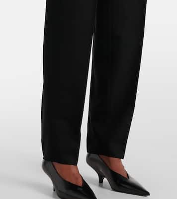 Gerade Low-Rise-Hose | Toteme