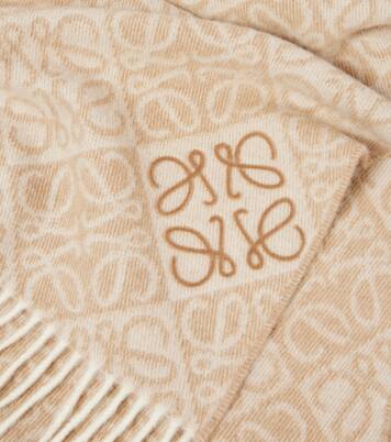 Schal Anagram aus Wolle und Kaschmir | Loewe