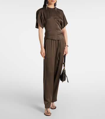 T-Shirt Karlita aus Satin | Isabel Marant