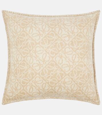 Anagram wool and cashmere cushion | Loewe