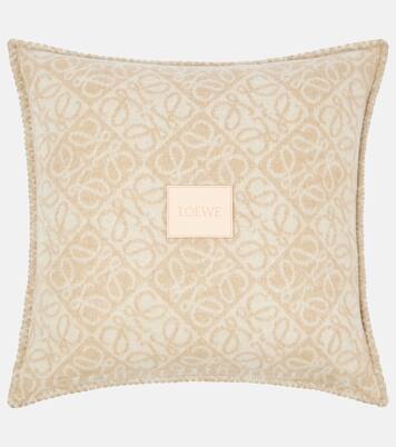 Anagram wool and cashmere cushion | Loewe