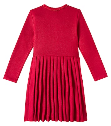 Embellished pleated dress | Self-Portrait Kids