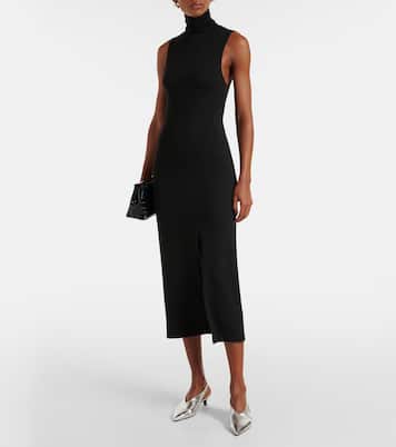 터틀넥 미디 드레스 | Vince