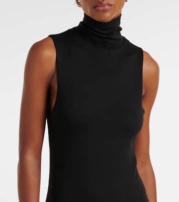 터틀넥 미디 드레스 | Vince