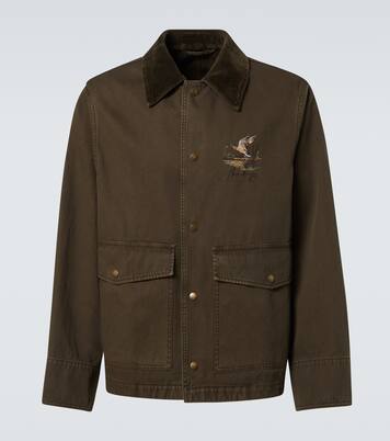 Giacca in twill cotone con velluto a coste | Burberry