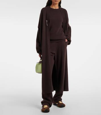 N°320 Rush cashmere-blend straight pants | Extreme Cashmere